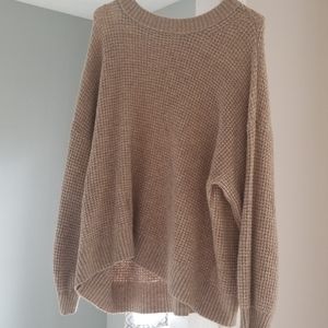 American Eagle Sweater Tan XXL